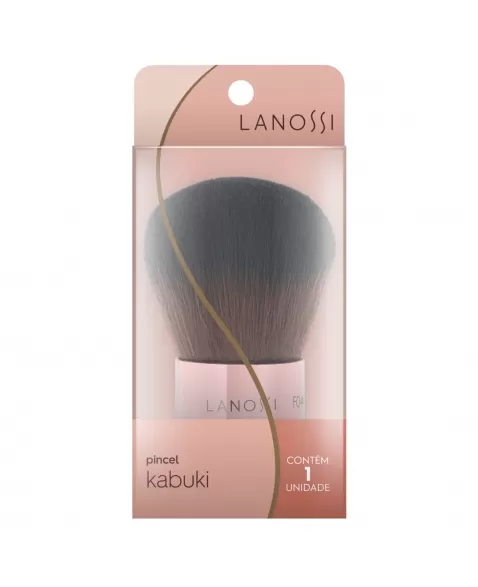 PINCEL COMPACTO KABUKI LANOSSI - F04 C/1 UNIDADE (LS3012)