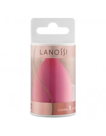 ESPONJA DE MAQUIAGEM LANOSSI GOTA C/1 UNIDADE (LS5004)