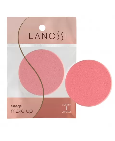 ESPONJA DE MAQUIAGEM LANOSSI MAKE UP C/1 UNIDADE (LS5001)