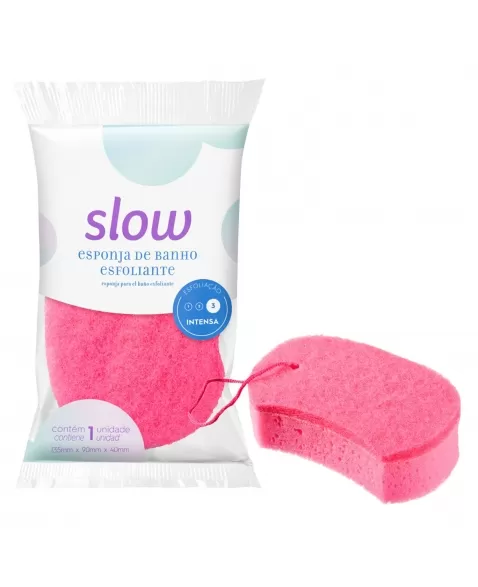 ESPONJA DE BANHO SOFT SLOW C/1 UNIDADE (LS7508)