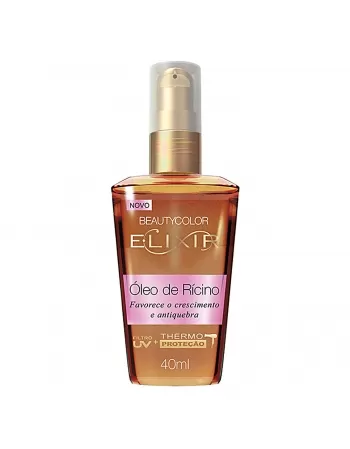 ELIXIR BEAUTY COLOR ÓLEO DE RÍCINO FAVORECE O CRESCIMENTO E ANTIQUEBRA 40 ML