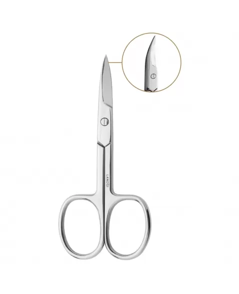 TESOURA PARA UNHAS LANOSSI CURVA C/1 UNIDADE (LS6009)