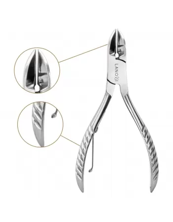 ALICATE PARA UNHAS LANOSSI C/ 1 UNIDADE (LS6011)