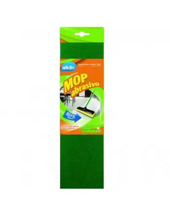 MOP ESPONJA ABRASIVO ALKLIN REFIL C/ 1UNIDADE