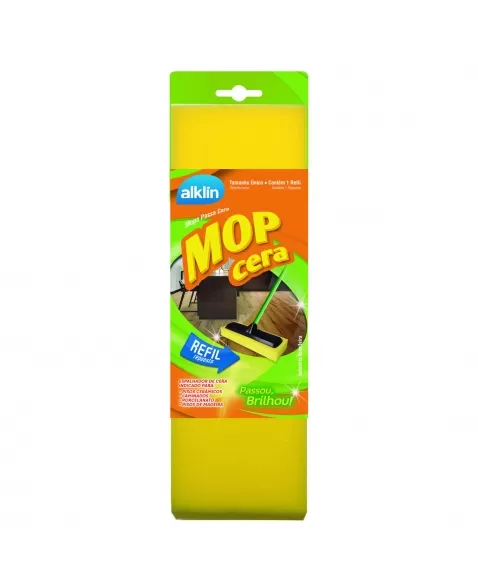 MOP ESPONJA CERA ALKLIN REFIL C/ 1UNIDADE