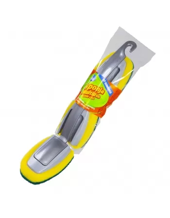 ESPONJA MULTIUSO ALKLIN DUPLA-FACE COM CABO + REFIL C/ 2UNIDADES