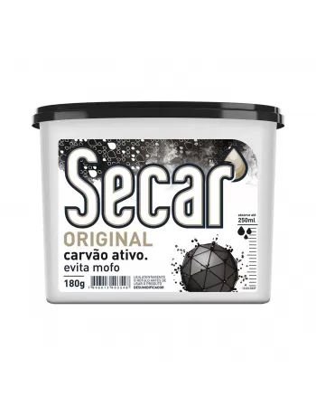 DESUMIDIFICADOR SECAR ORIGINAL CARVÃO ATIVO 180G