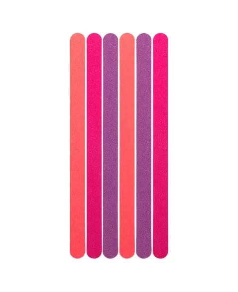 LIXA PARA UNHAS LANOSSI DUPLA FACE COLOR C/6 UNIDADES (LS6005)