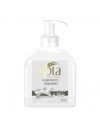 SABONETE LÍQUIDO GOTA DOURADA CHEIRINHO DE BEBÊ 500ML (PUMP)