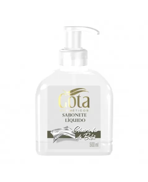 SABONETE LÍQUIDO GOTA DOURADA CHEIRINHO DE BEBÊ 500ML (PUMP)