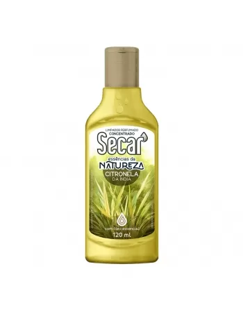 LIMPADOR PERFUMADO CONCENTRADO SECAR ESSÊNCIA DA NATUREZA CITRONELA DA ÍNDIA 120ML