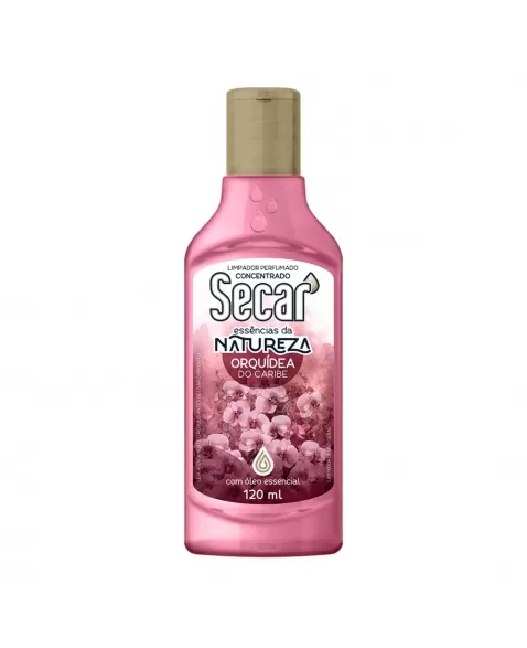 LIMPADOR PERFUMADO CONCENTRADO SECAR ESSÊNCIA DA NATUREZA ORQUÍDEA DO CARIBE 120ML