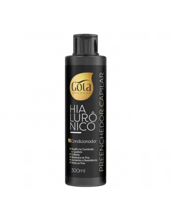 CONDICIONADOR GOTA DOURADA HIALURÔNICO PREENCHEDOR CAPILAR 300ML