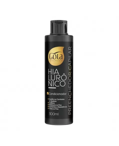 CONDICIONADOR GOTA DOURADA HIALURÔNICO PREENCHEDOR CAPILAR 300ML