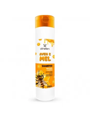 SHAMPOO DIHELLEN AVEIA E MEL TODOS OS TIPOS DE CABELOS 300ML