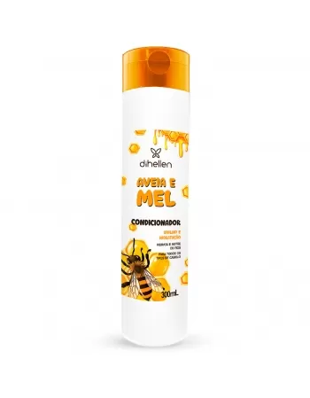 CONDICIONADOR DIHELLEN AVEIA E MEL TODOS OS TPOS DE CABELOS 300ML