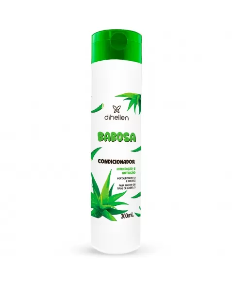 CONDICIONADOR DIHELLEN BABOSA TODOS OS TIPOS DE CABELOS 300ML
