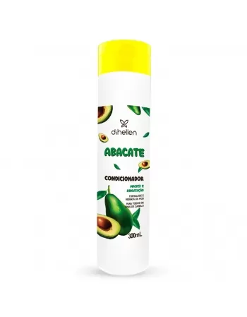 CONDICIONADOR DIHELLEN ABACATE TODOS OS TIPOS DE CABELOS 300ML