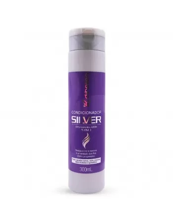 CONDICIONADOR DIHELLEN SILVER DESAMARELADOR 5 EM 1 300ML