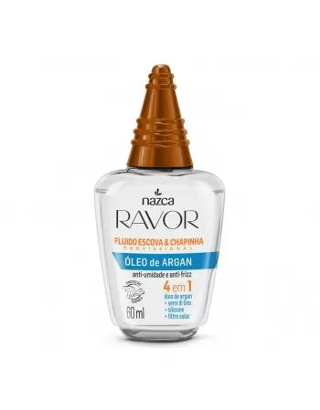 FLUIDO ESCOVA & CHAPINHA PROFISSIONAL ÓLEO DE ARGAN 4EM1 60ML