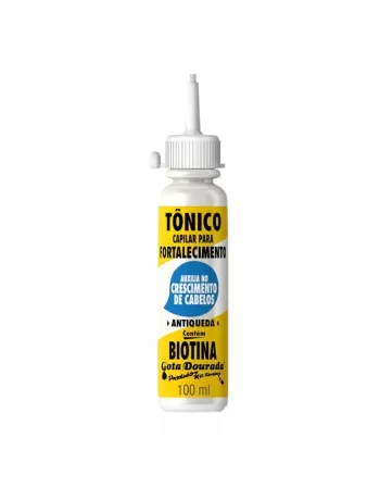 TÔNICO CAPILAR GOTA DOURADA FORTALECIMENTO BIOTINA 100ML