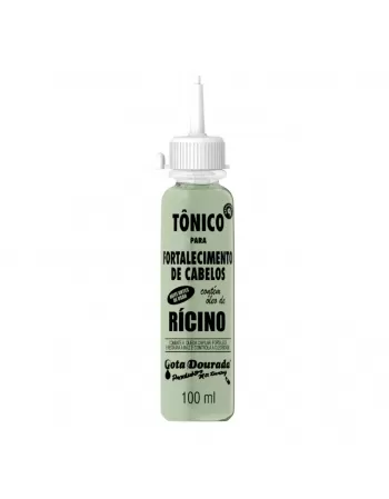 TÔNICO CAPILAR GOTA DOURADA FORTALECIMENTO RÍCINO 100ML