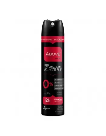 DESODORANTE ABOVE MEN ZERO FEEL FREE AEROSSOL 150ML / 90G
