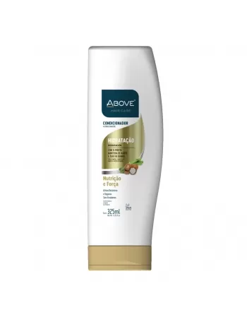 CONDICIONADOR ABOVE HAIR CARE HIDRATAÇÃO NUTRIÇÃO E FORÇA 325 ML