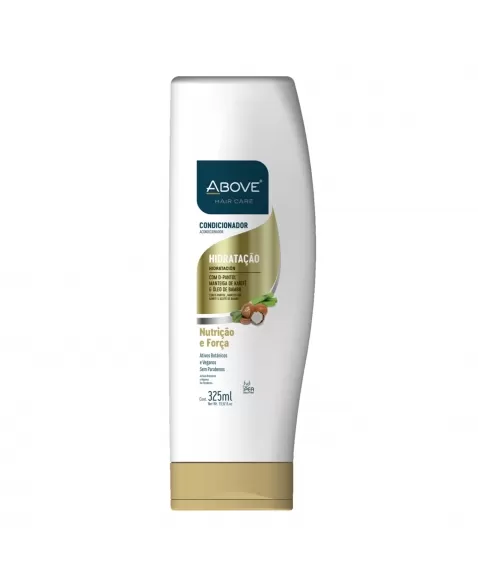 CONDICIONADOR ABOVE HAIR CARE HIDRATAÇÃO NUTRIÇÃO E FORÇA 325 ML