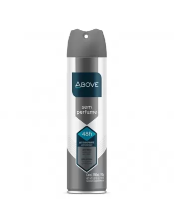 ANTITRANSPIRANTE AEROSSOL ABOVE SEM PERFUME 150ML / 90G