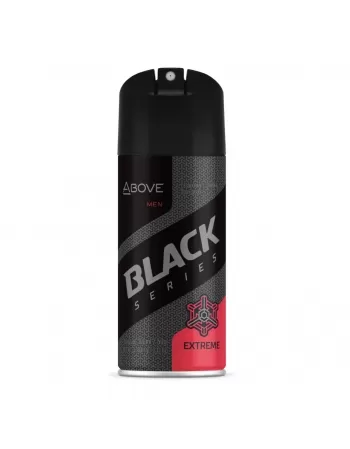 DESODORANTE ABOVE MEN BLACK SERIES EXTREME 100ML / 60G