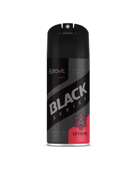 DESODORANTE ABOVE MEN BLACK SERIES EXTREME 100ML / 60G