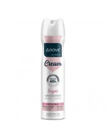 ANTITRANSPIRANTE AEROSSOL ABOVE WOMEN CREAM SUGAR INVISIBLE 150ML / 90G