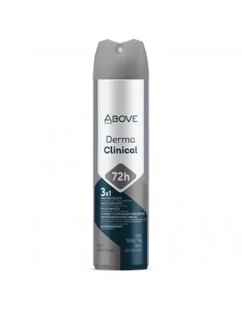 ANTITRANSPIRANTE AEROSSOL ABOVE DERMA CLINICAL SEM PERFUME 150ML / 90G
