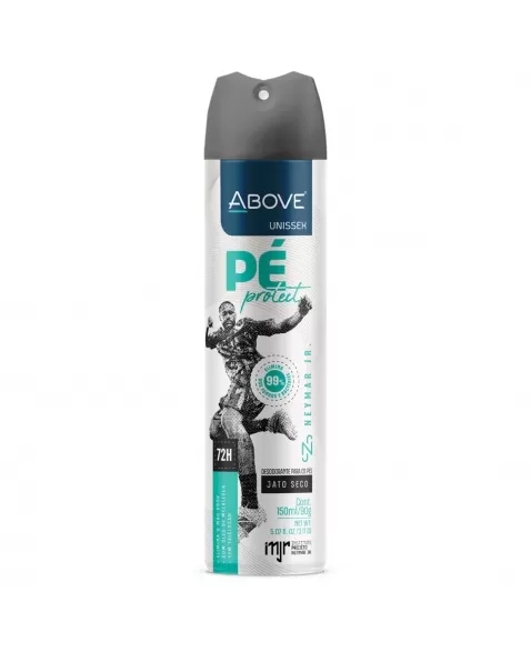 DESODORANTE PARA OS PÉS ABOVE PÉ PROTECT NEYMAR JR UNISSEX 150ML / 90G