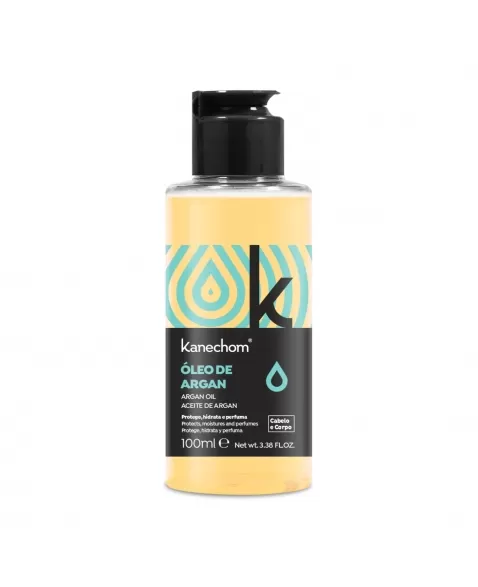 ÓLEO CAPILAR E CORPORAL KANECHOM ÓLEO DE ARGAN 100ML