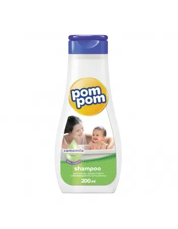 SHAMPOO INFANTIL CAMOMILA POM POM FRASCO 200ML