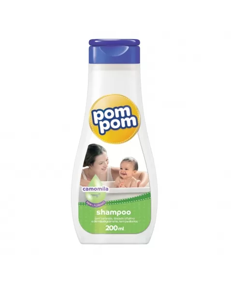 SHAMPOO INFANTIL CAMOMILA POM POM FRASCO 200ML