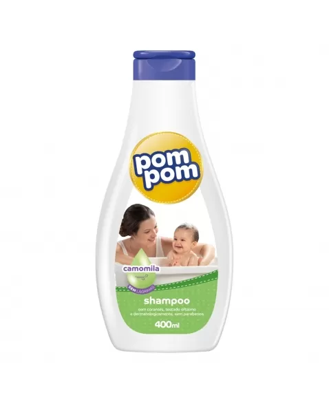 SHAMPOO INFANTIL CAMOMILA POM POM FRASCO 400ML