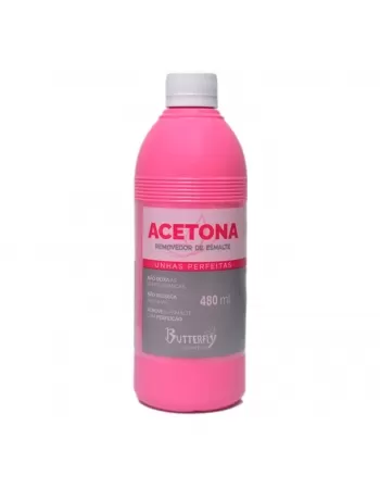 REMOVEDOR DE ESMALTE COM ACETONA BUTTERFLY 480ML