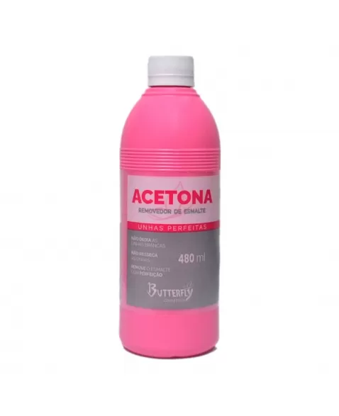 REMOVEDOR DE ESMALTE COM ACETONA BUTTERFLY 480ML