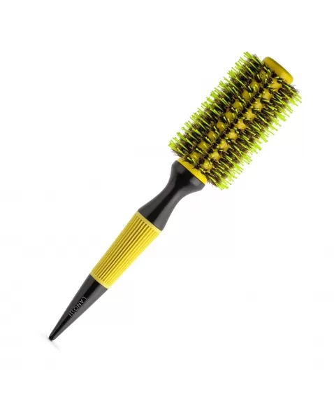 ESCOVA PARA CABELO LANOSSI CERÂMICA ALISADORA 27MM C/1 UNIDADE (LS0010)
