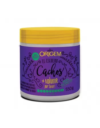 GEL MAIS VOLUME POR FAVOR ORIGEM CACHOS GELÉIA COM WAVE MAX 510G