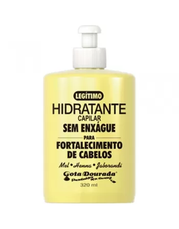 CREME PENTEAR GOTA DOURADA FORTALECIMENTO 320ML