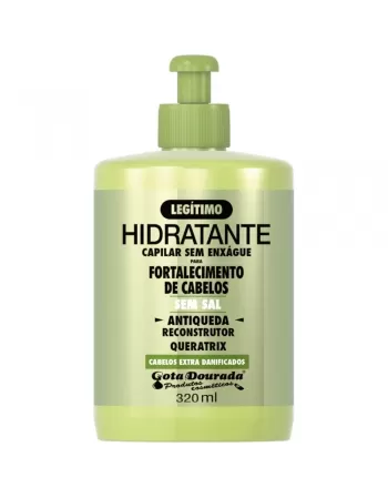 CREME PENTEAR GOTA DOURADA FORTALECIMENTO ANTIQUEDA 320ML
