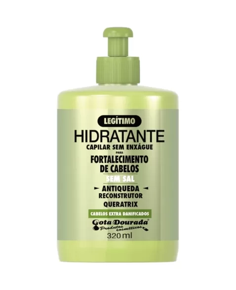 CREME PENTEAR GOTA DOURADA FORTALECIMENTO ANTIQUEDA 320ML