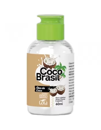 ÓLEO CAPILAR GOTA DOURADA COCO BRASIL 60ML