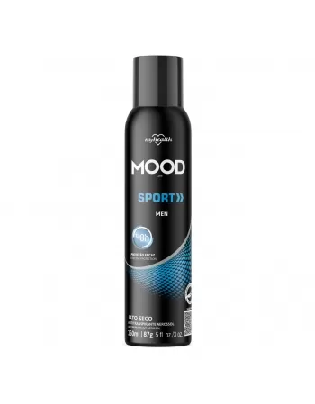 DESODORANTE ANTITRANSPIRANTE MOOD CARE AEROSSOL SPORT MASCULINO 150ML / 90GR