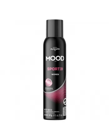 DESODORANTE ANTITRANSPIRANTE MOOD CARE AEROSSOL SPORT FEMININO 150ML / 90GR