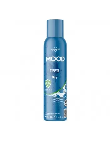 DESODORANTE ANTITRANSPIRANTE MOOD CARE AEROSSOL TEEN BOY 150ML / 90GR